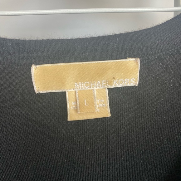 Michael Kors Black Cardigan Large - Picture 3 of 10